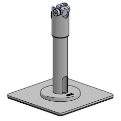 Ergonomic Solutions Base Plate with SP1 200mm - EET081-02